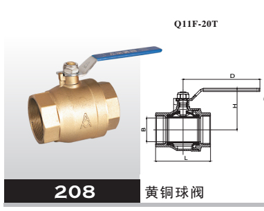 黃銅球閥